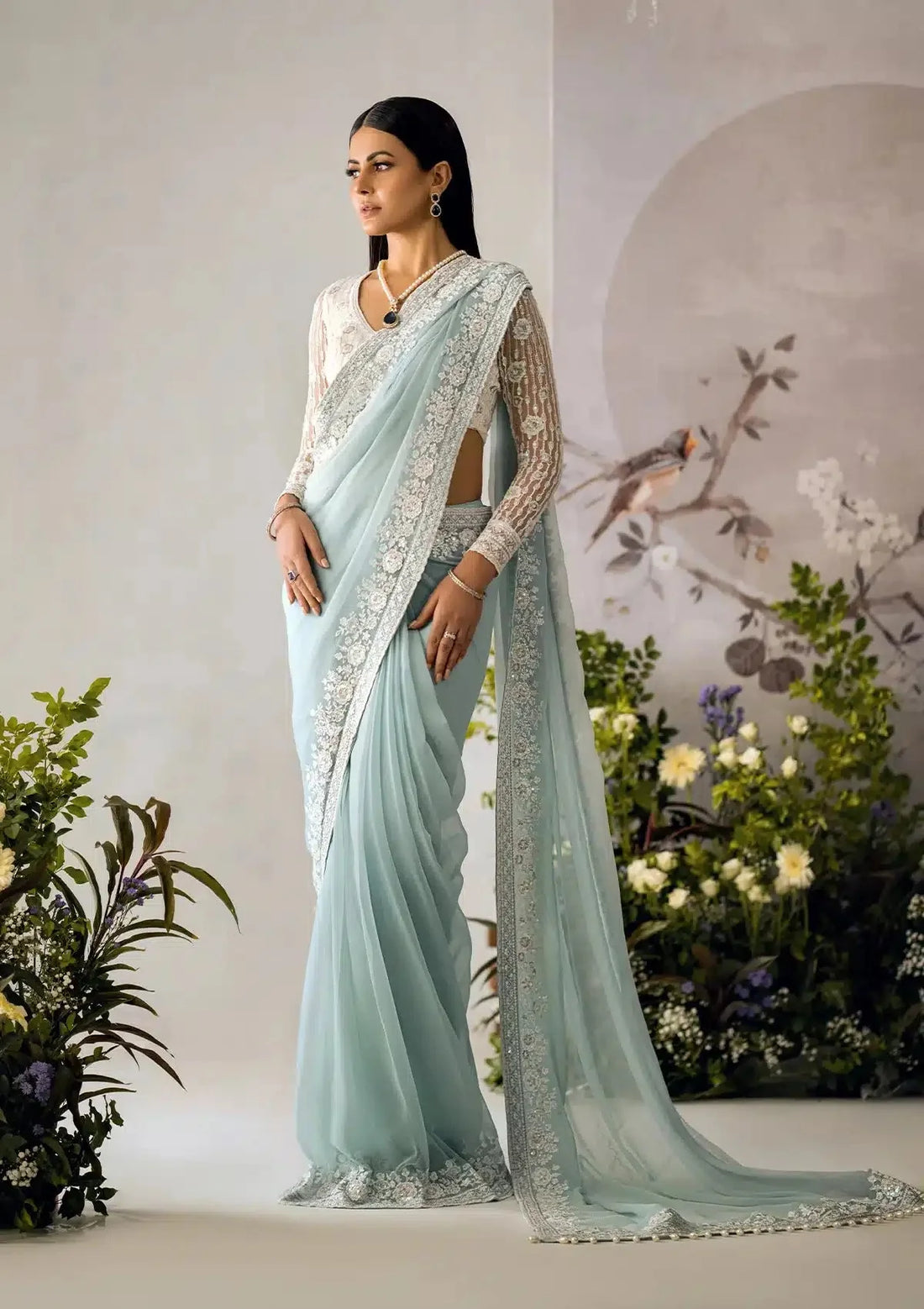 Aik Atelier | The Sari Edit | 08 - Official Aik Atelier stockist in UK - Sakeena London