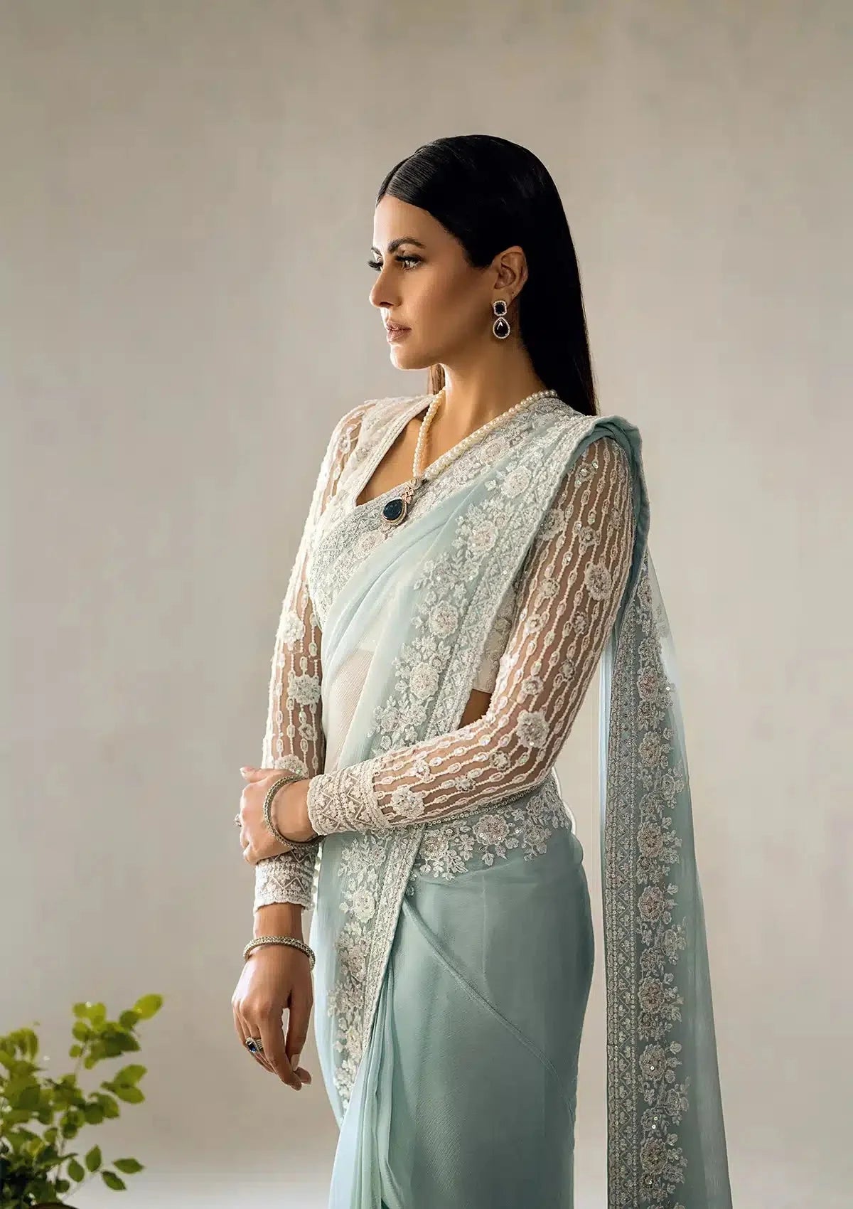 Aik Atelier | The Sari Edit | 08 - Official Aik Atelier stockist in UK - Sakeena London