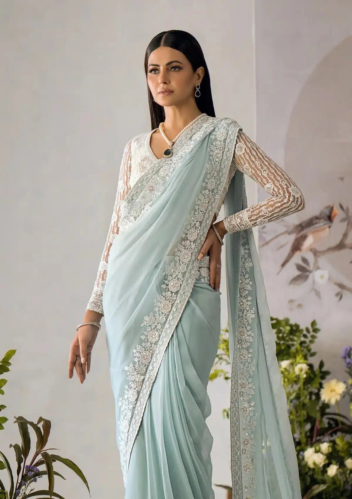 Aik Atelier | The Sari Edit | 08 - Official Aik Atelier stockist in UK - Sakeena London