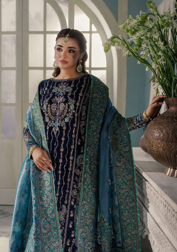 Aik Atelier | Udaipur Velvet 25 | LOOK 10 - Official Aik Atelier stockist in UK - Sakeena London