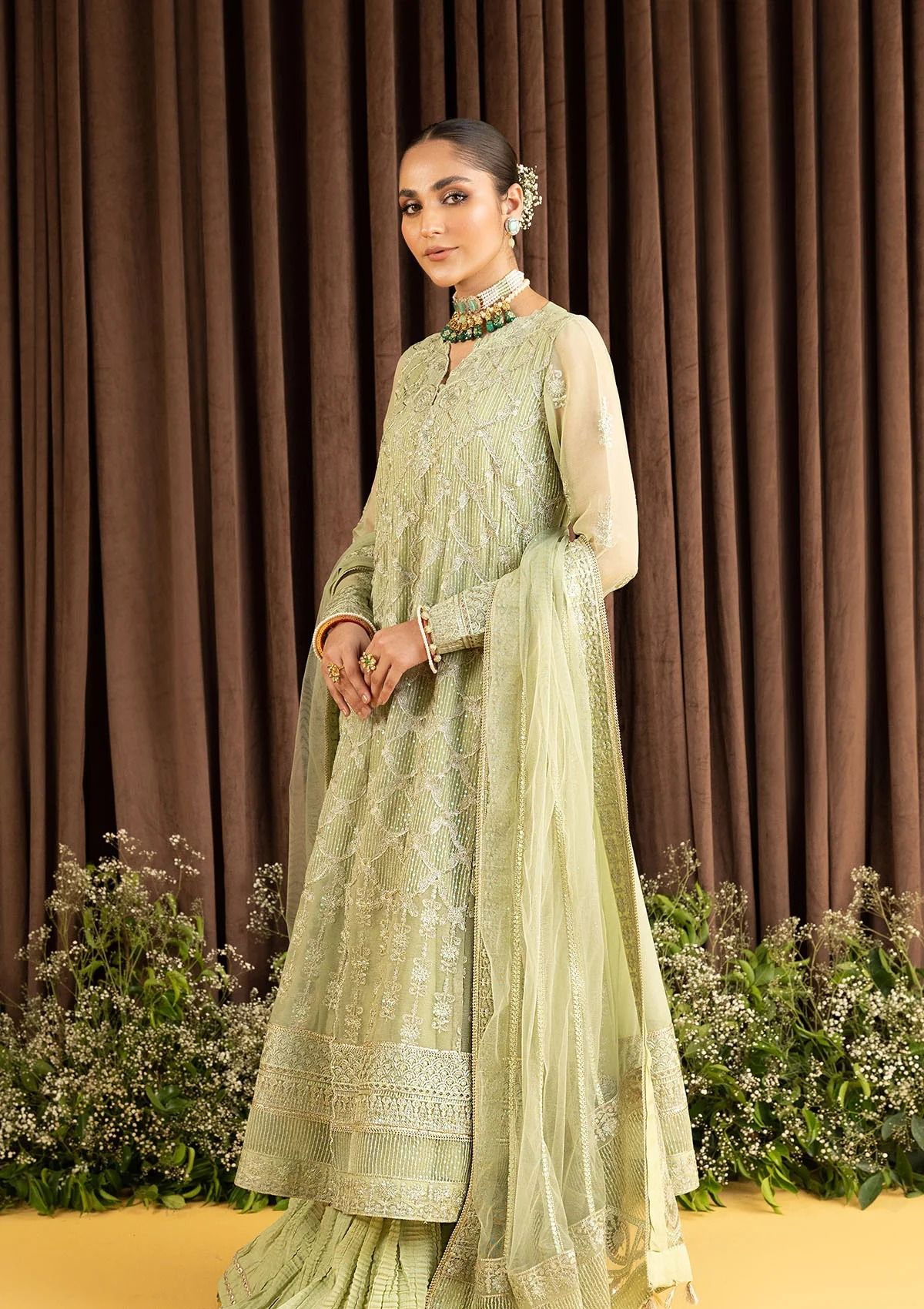 Formal Collection - Aik Atelier - Unstitched - V02 - Look#1