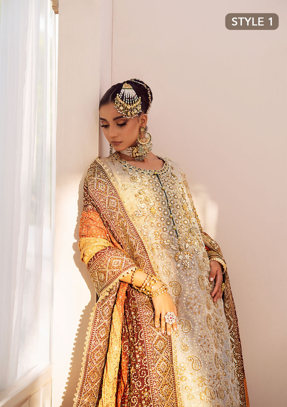 Aik Atelier | Wedding Festive 24 | LOOK 01 - Official Aik Atelier stockist in UK - Sakeena London