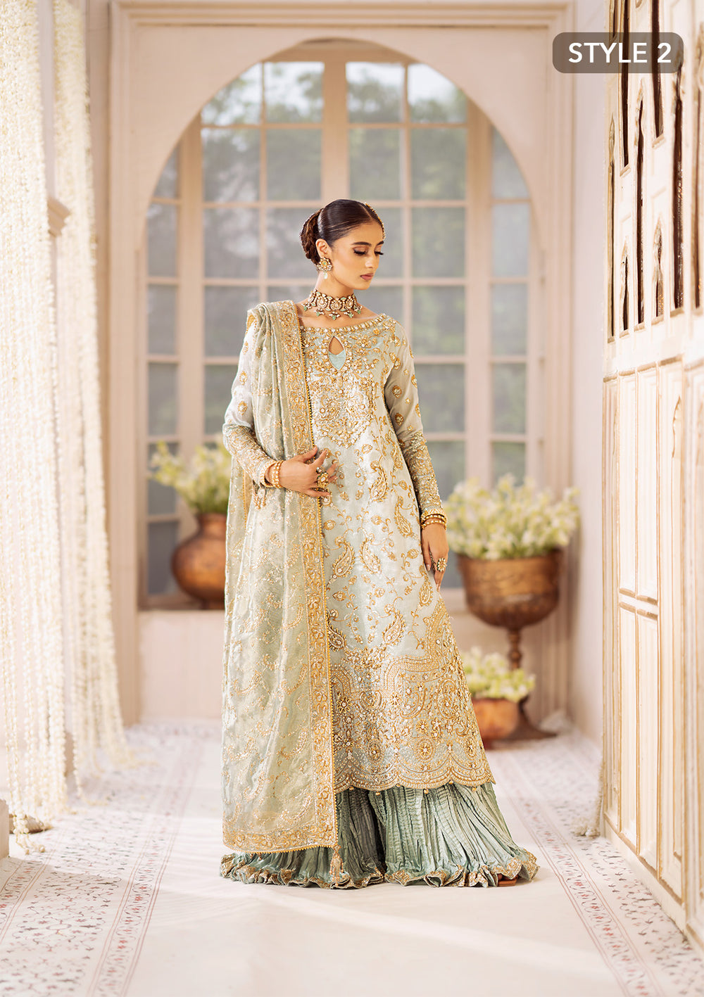 Aik Atelier | Wedding Festive 24 | LOOK 03 - Official Aik Atelier stockist in UK - Sakeena London