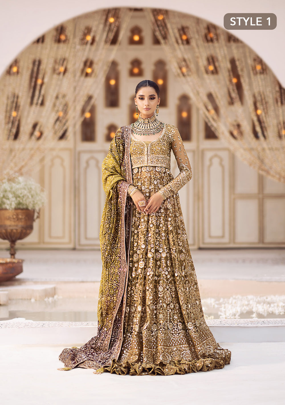 Aik Atelier | Wedding Festive 24 | LOOK 04 - Official Aik Atelier stockist in UK - Sakeena London