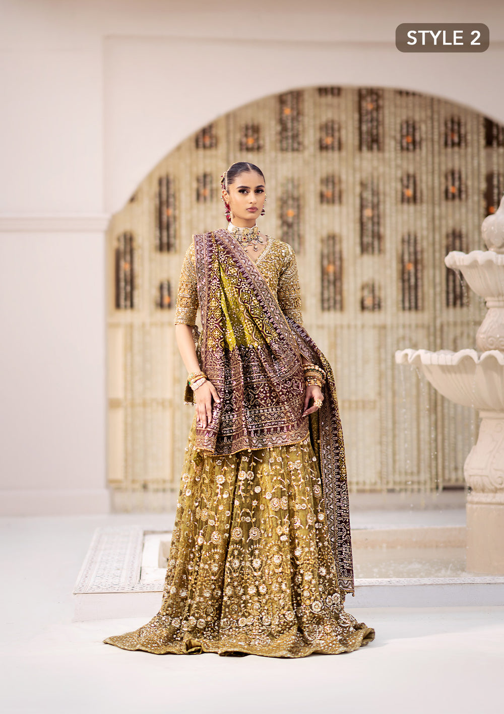 Aik Atelier | Wedding Festive 24 | LOOK 04 - Official Aik Atelier stockist in UK - Sakeena London
