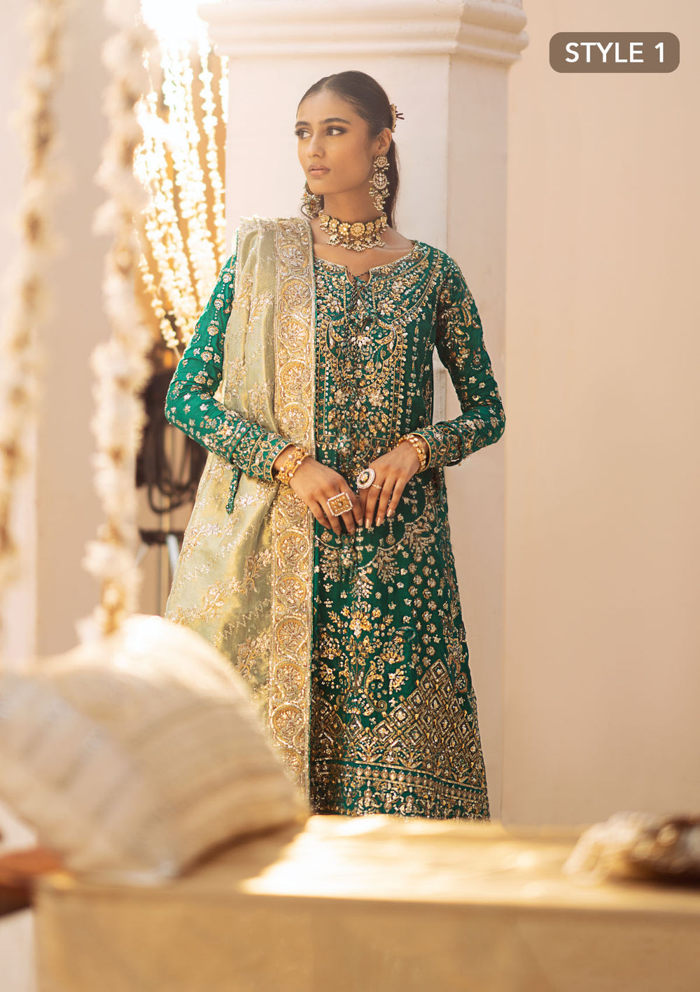 Aik Atelier | Wedding Festive 24 | LOOK 09 - Official Aik Atelier stockist in UK - Sakeena London