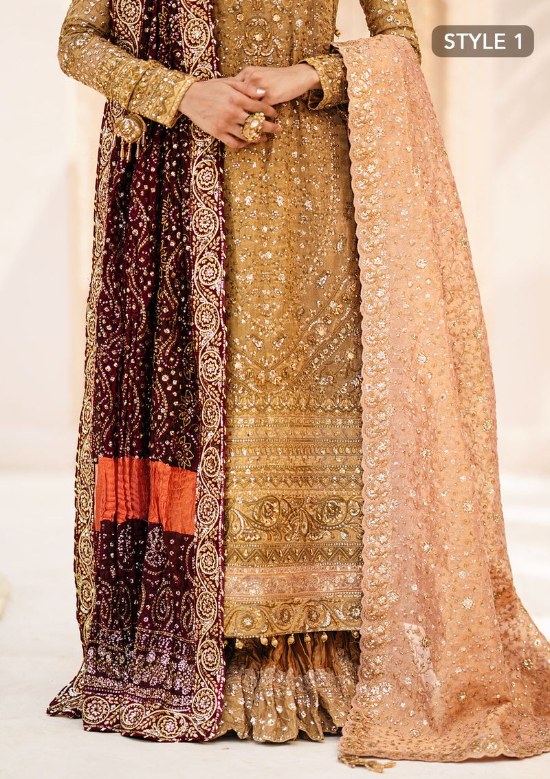 Aik Atelier | MAROON TUSSAR SILK CHUNRI SHAWL - Official Aik Atelier stockist in UK - Sakeena London