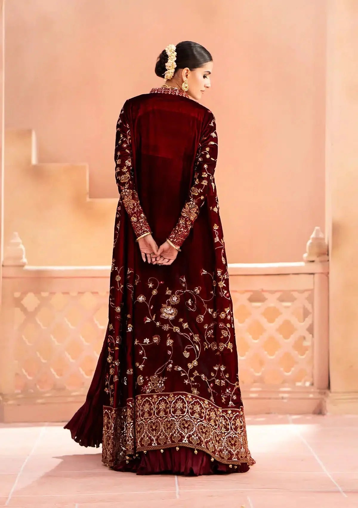 Aik Atelier | Zardozi Velvet 23 | 07 - Official Aik Atelier stockist in UK - Sakeena London