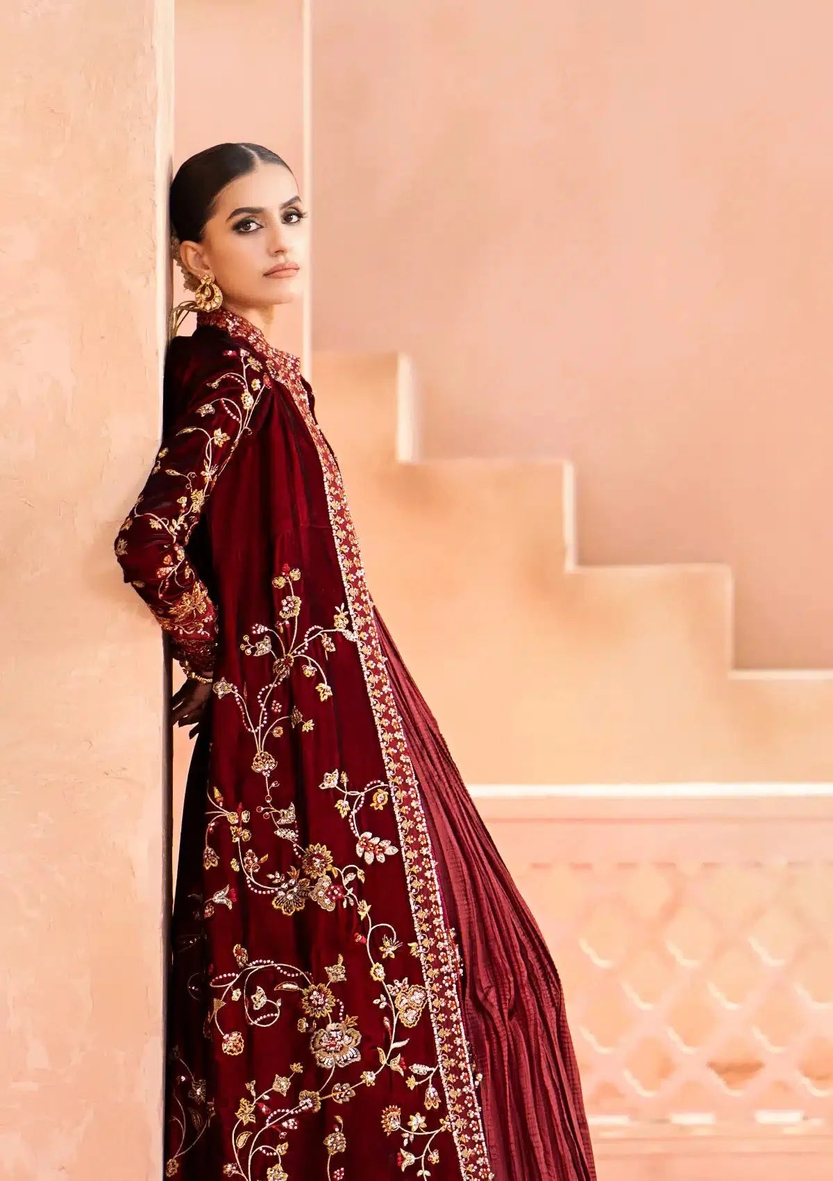 Aik Atelier | Zardozi Velvet 23 | 07 - Official Aik Atelier stockist in UK - Sakeena London