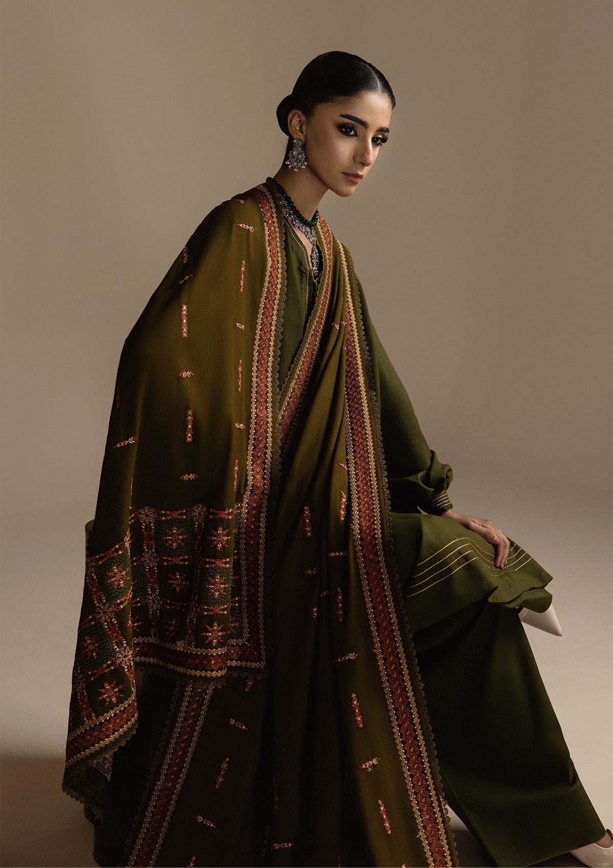 Aik Atelier | Aik Roz Karandi 25 | LOOK 05 - Official Aik Atelier stockist in UK - Sakeena London