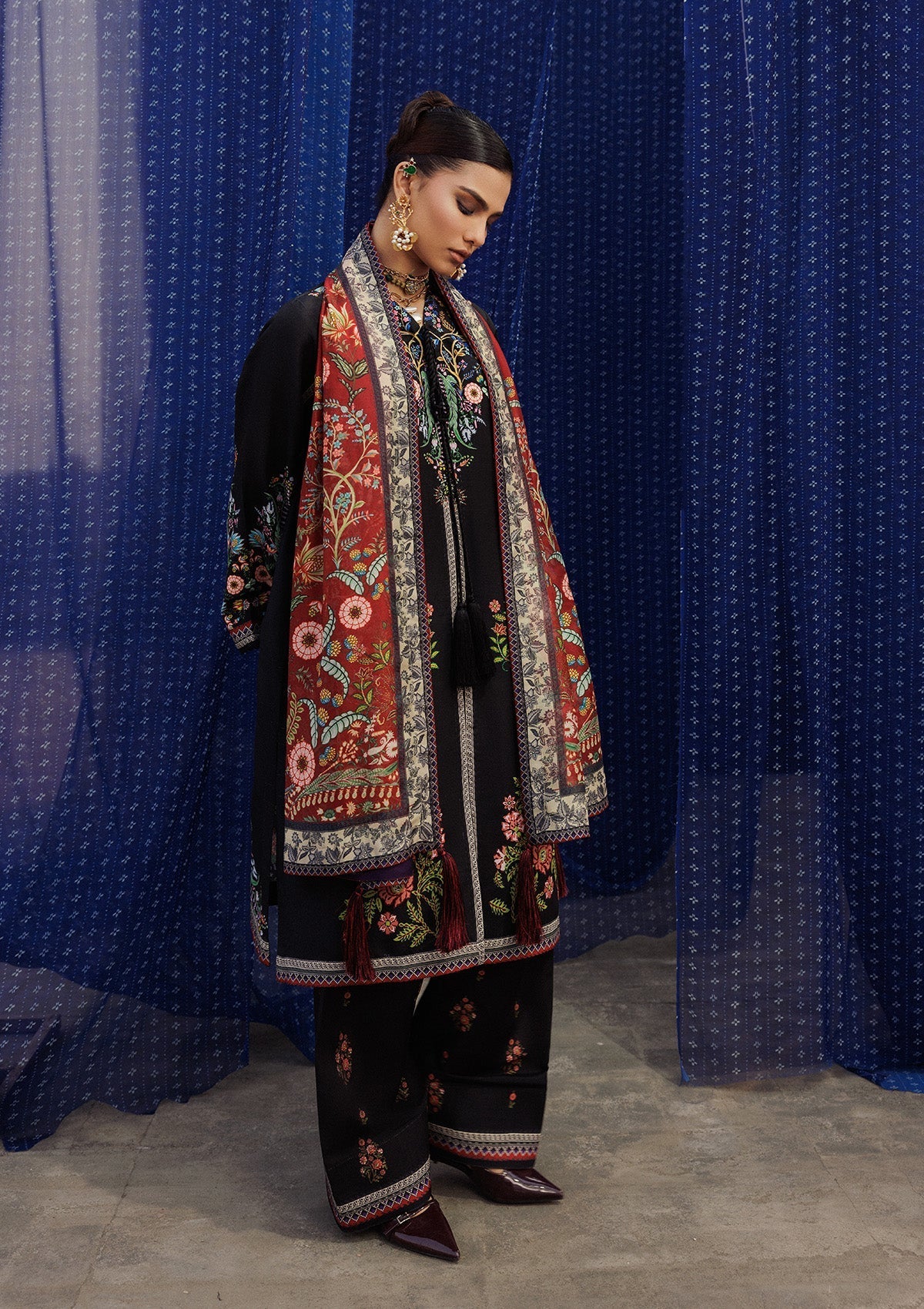 Aik Atelier | Roz Khaddar | AIK ROZ '25 D2 - LOOK 01 - Official Aik Atelier stockist in UK - Sakeena London