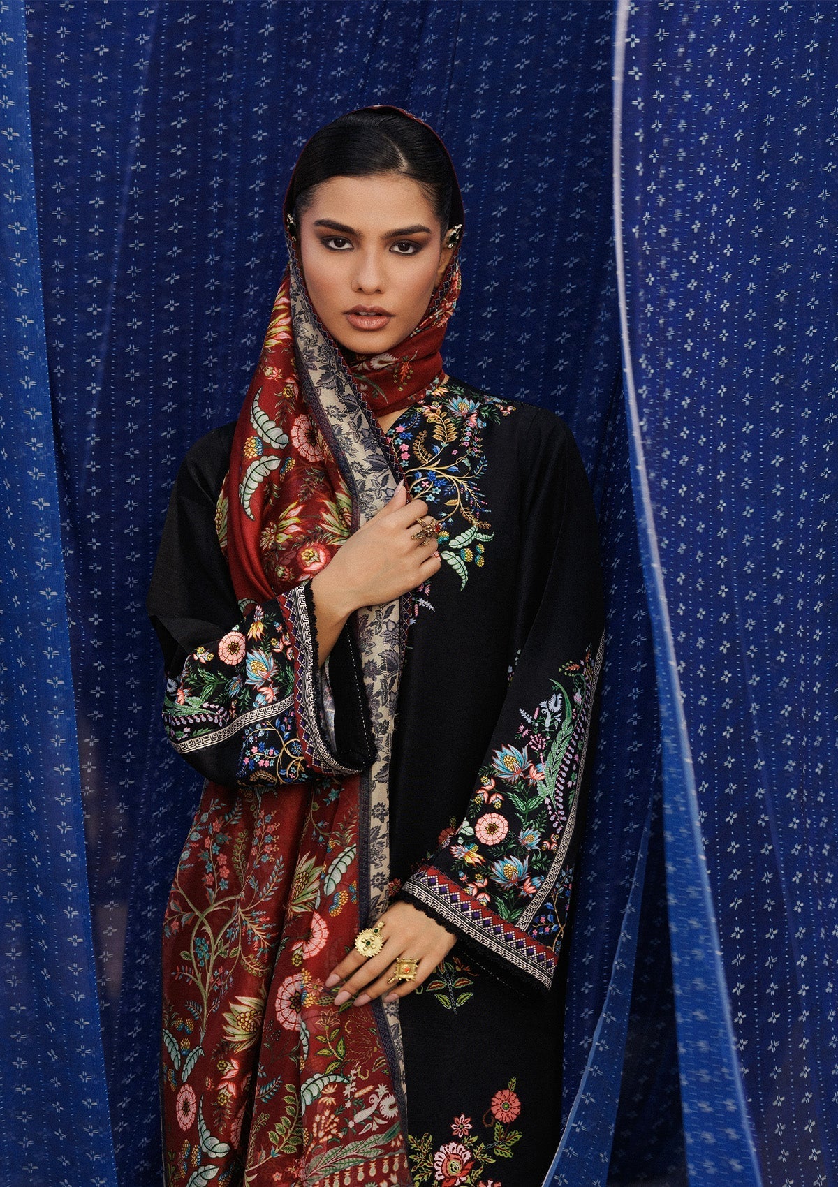 Aik Atelier | Roz Khaddar | AIK ROZ '25 D2 - LOOK 01 - Official Aik Atelier stockist in UK - Sakeena London