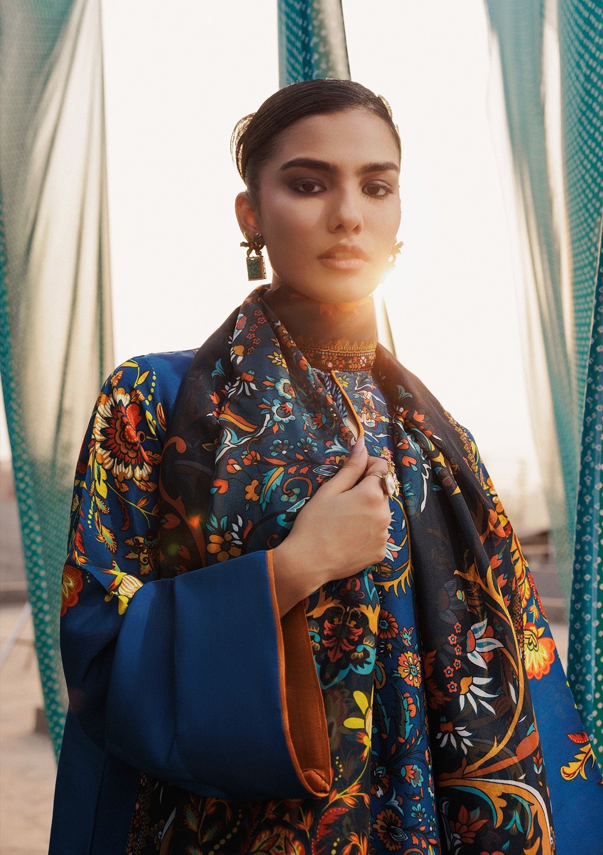 Aik Atelier | Roz Khaddar | AIK ROZ '25 D2 - LOOK 03 - Official Aik Atelier stockist in UK - Sakeena London