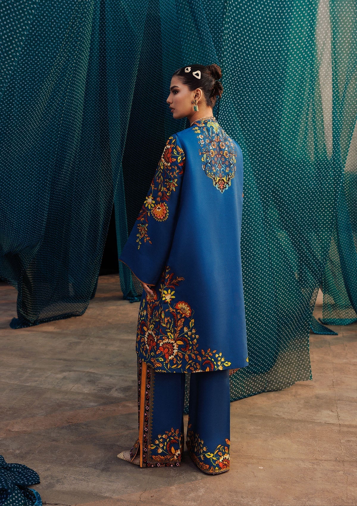 Aik Atelier | Roz Khaddar | AIK ROZ '25 D2 - LOOK 03 - Official Aik Atelier stockist in UK - Sakeena London