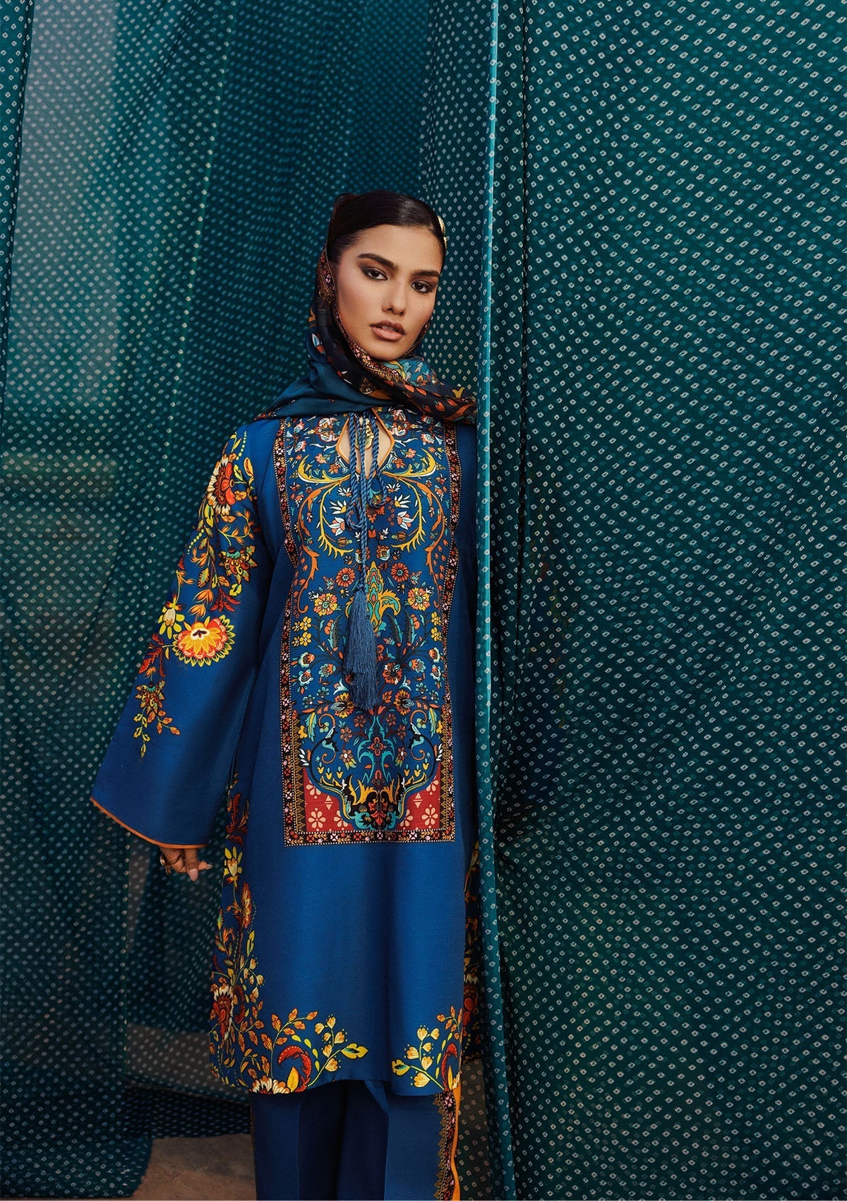 Aik Atelier | Roz Khaddar | AIK ROZ '25 D2 - LOOK 03 - Official Aik Atelier stockist in UK - Sakeena London
