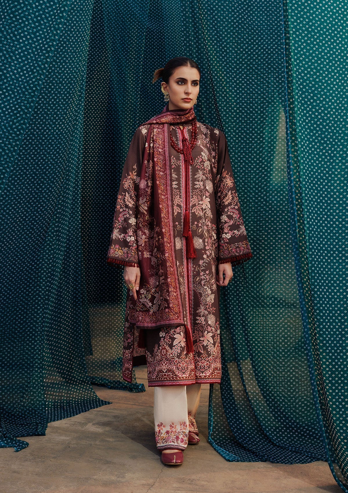 Aik Atelier | Roz Khaddar | AIK ROZ '25 D2 - LOOK 05 - Official Aik Atelier stockist in UK - Sakeena London