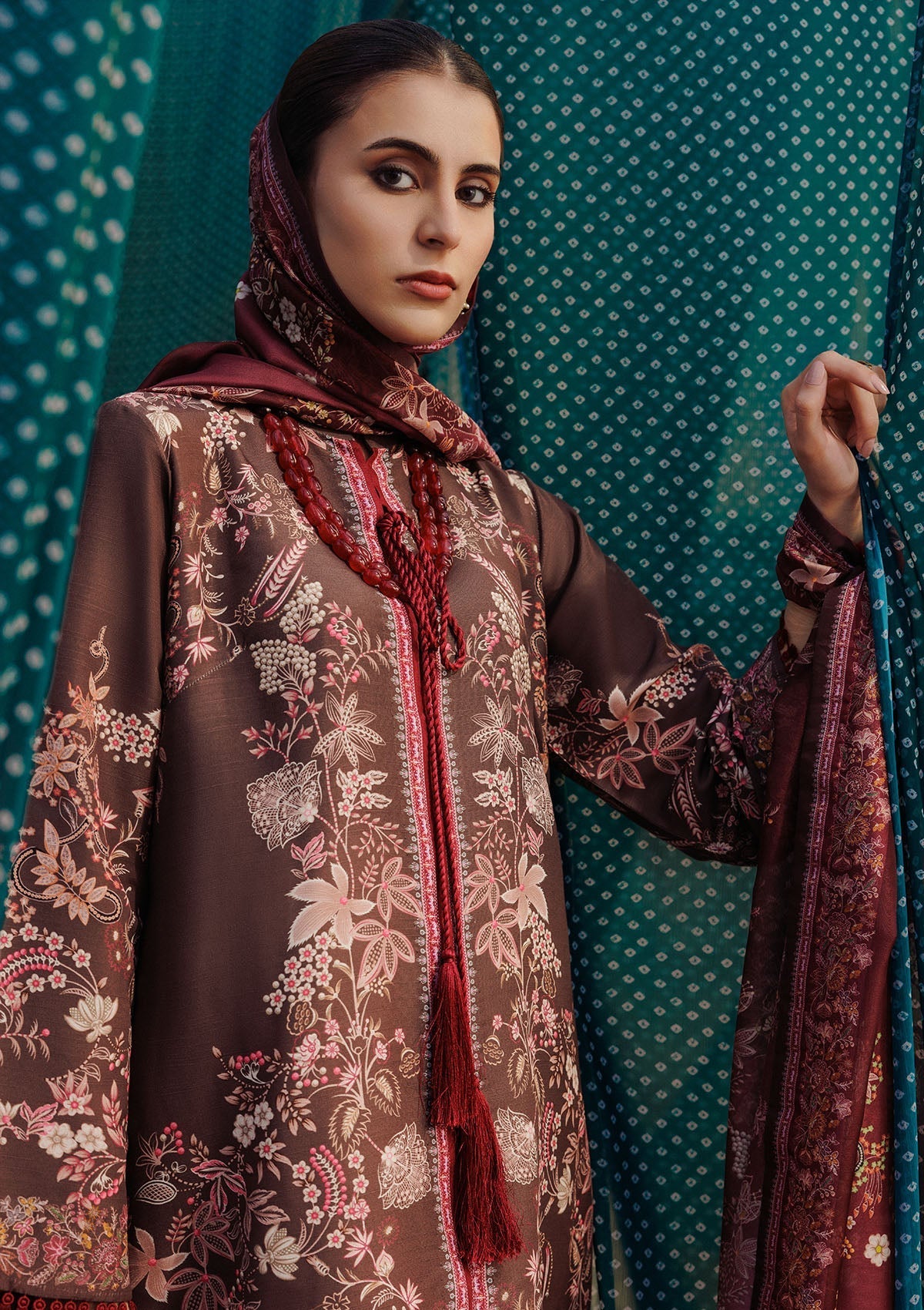 Aik Atelier | Roz Khaddar | AIK ROZ '25 D2 - LOOK 05 - Official Aik Atelier stockist in UK - Sakeena London