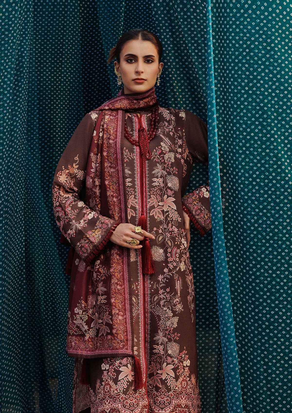 Aik Atelier | Roz Khaddar | AIK ROZ '25 D2 - LOOK 05 - Official Aik Atelier stockist in UK - Sakeena London