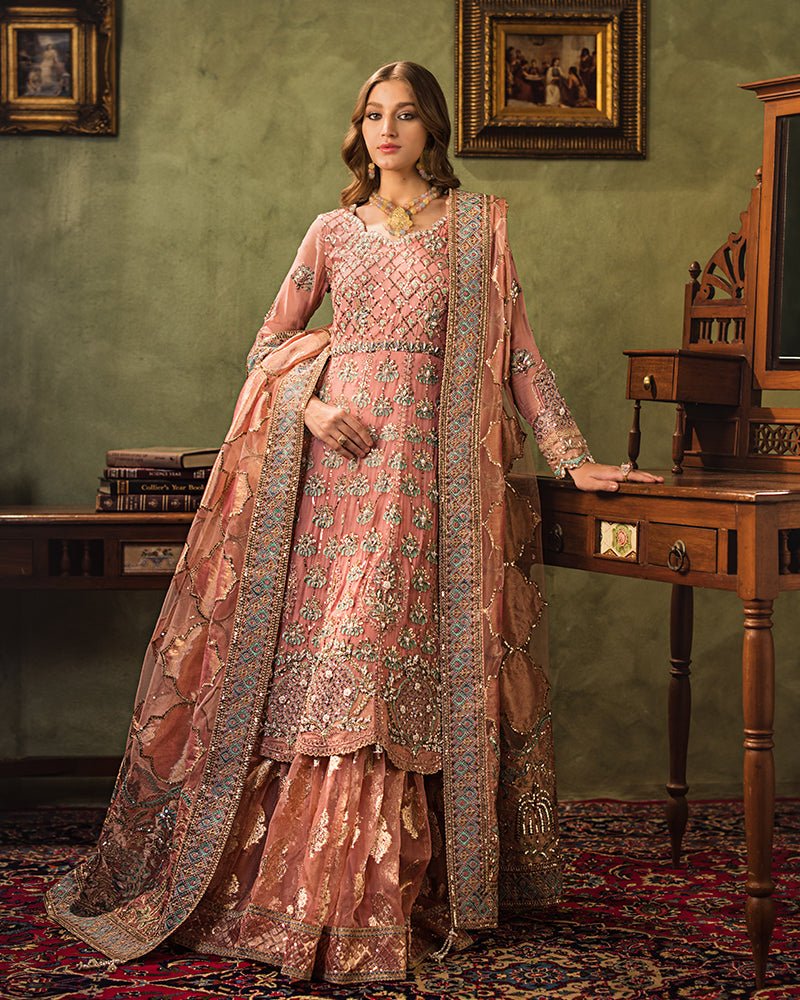 Ain | Aroosh Luxury Formals 24 | AR-96 ARZU (Pink) - Official Ain stockist in UK - Sakeena London