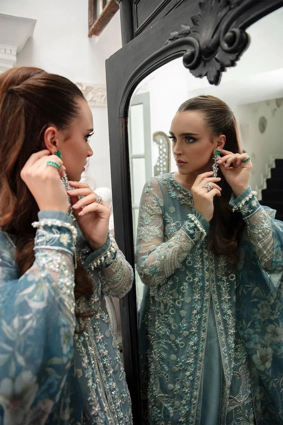 AJR Couture | Alif Luxury Wedding Formals 23 | Ambrosia - Official AJR Couture stockist in UK - Sakeena London