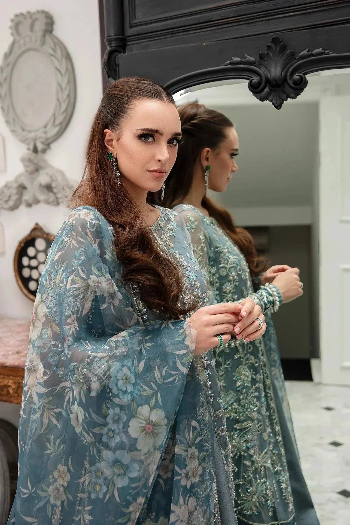 AJR Couture | Alif Luxury Wedding Formals 23 | Ambrosia - Official AJR Couture stockist in UK - Sakeena London