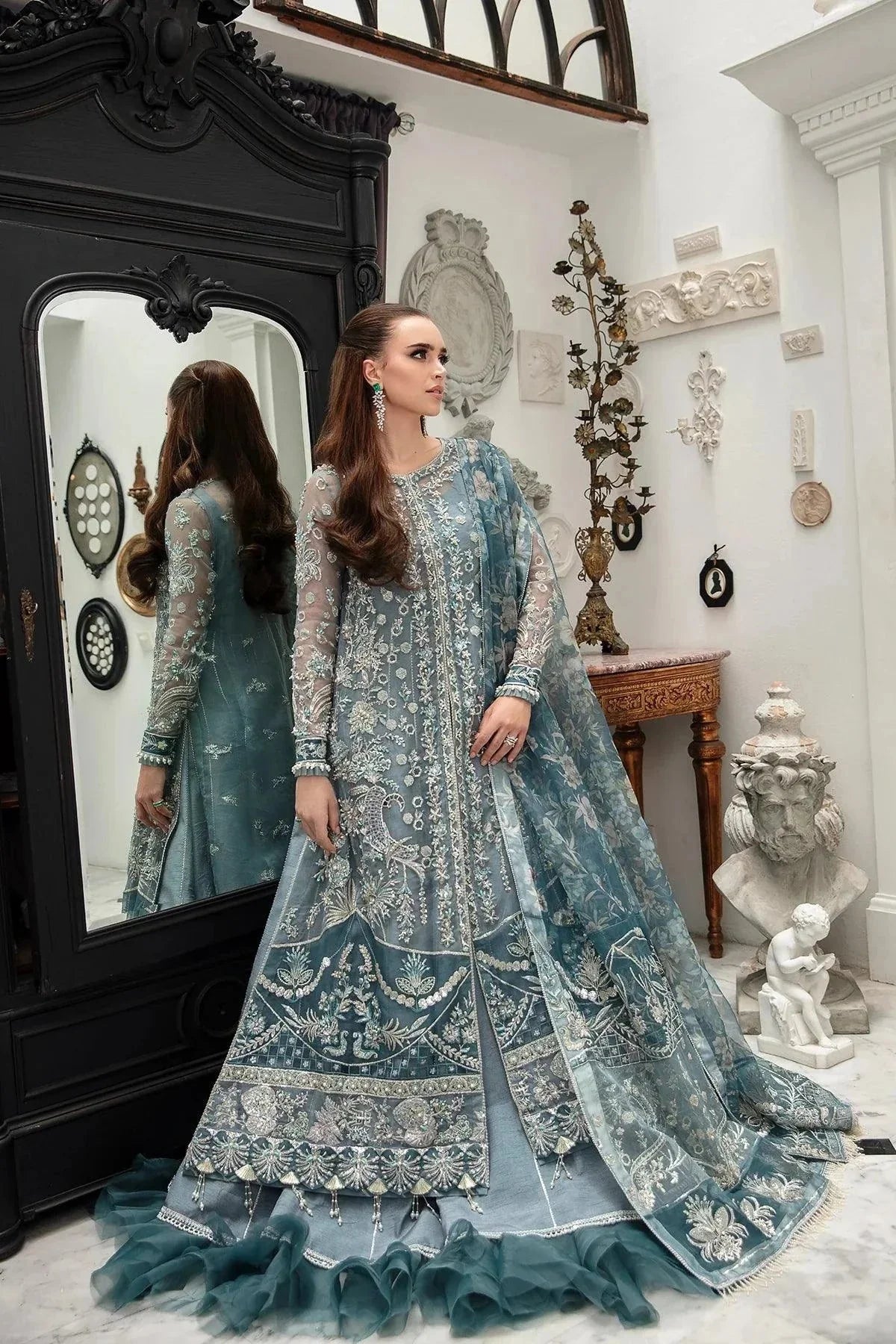 AJR Couture | Alif Luxury Wedding Formals 23 | Ambrosia - Official AJR Couture stockist in UK - Sakeena London