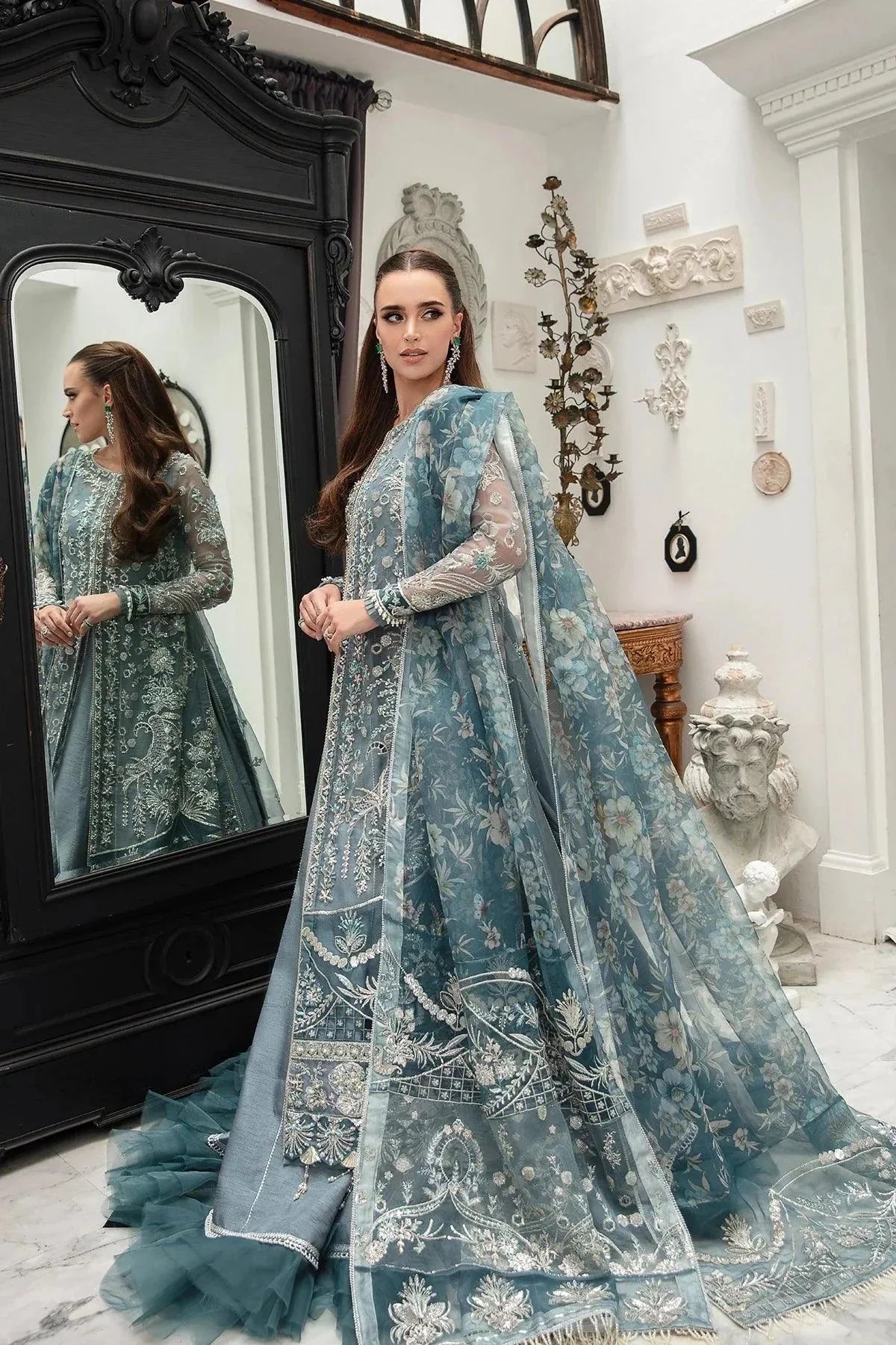 AJR Couture | Alif Luxury Wedding Formals 23 | Ambrosia - Official AJR Couture stockist in UK - Sakeena London