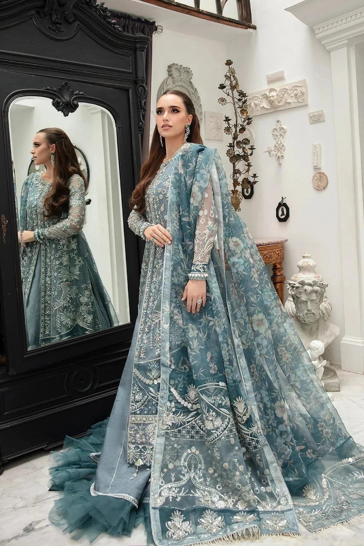 AJR Couture | Alif Luxury Wedding Formals 23 | Ambrosia - Official AJR Couture stockist in UK - Sakeena London