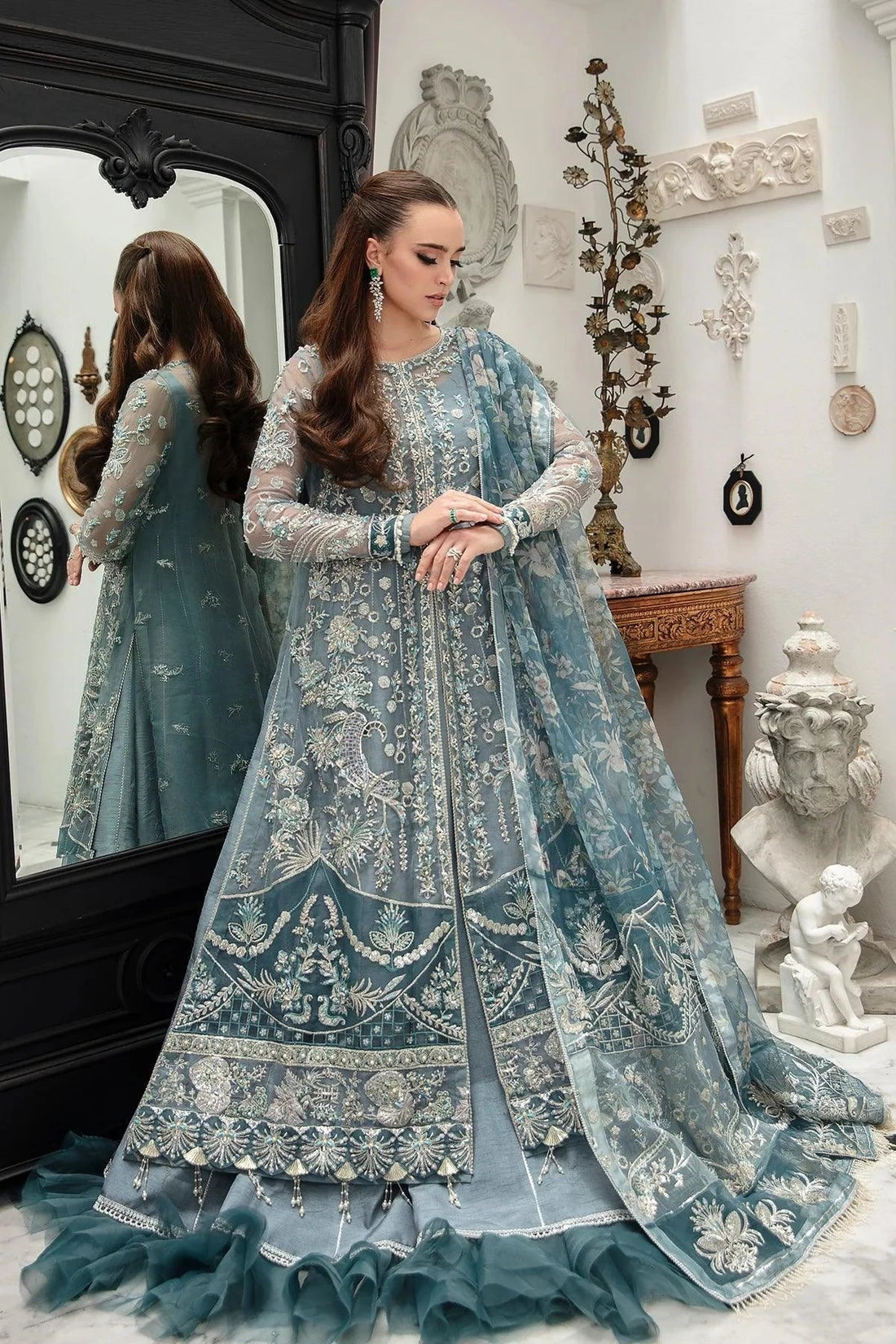 AJR Couture | Alif Luxury Wedding Formals 23 | Ambrosia - Official AJR Couture stockist in UK - Sakeena London