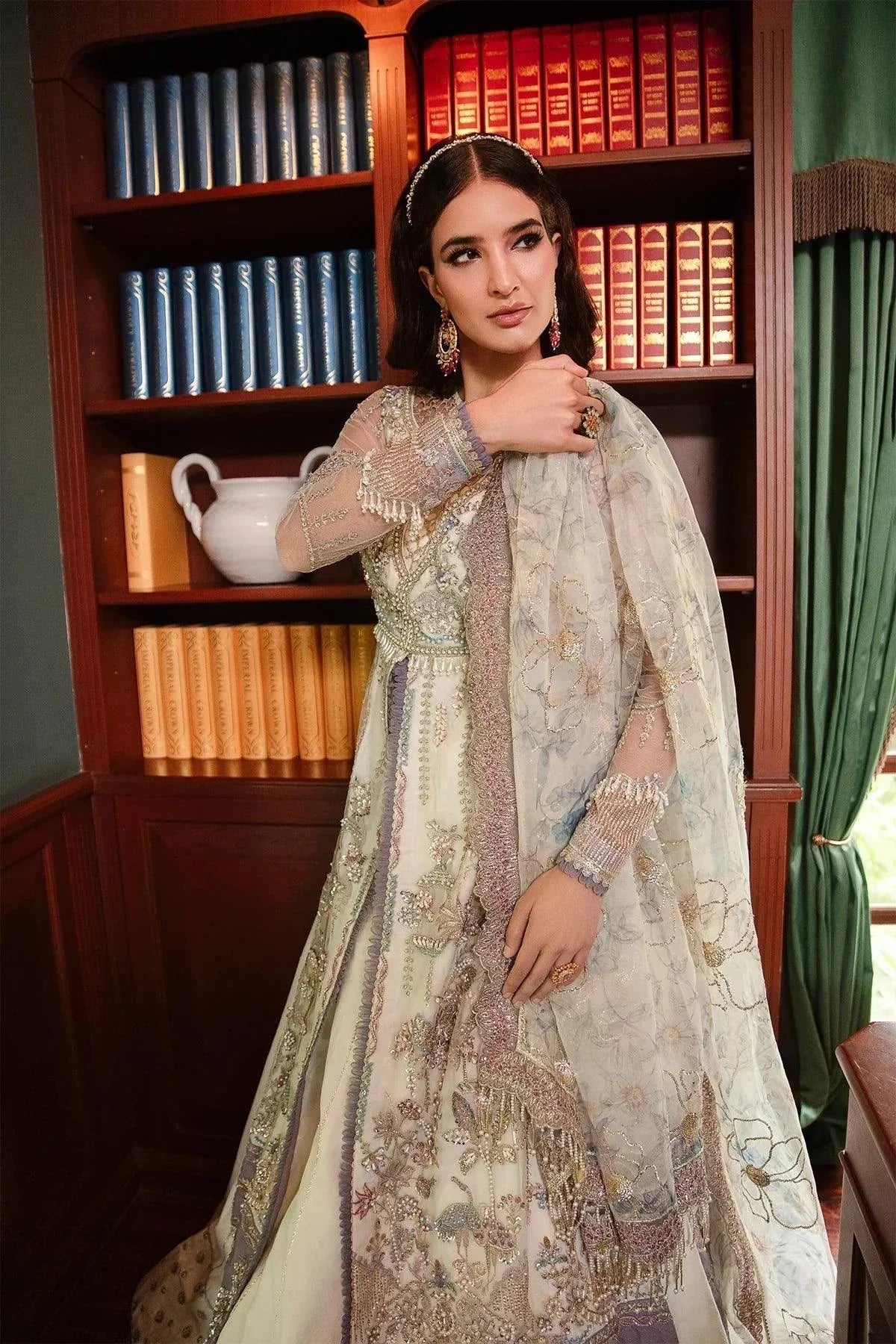 AJR Couture | Alif Luxury Wedding Formals 23 | Jewel - Official AJR Couture stockist in UK - Sakeena London