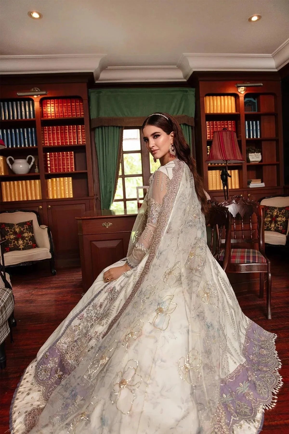 AJR Couture | Alif Luxury Wedding Formals 23 | Jewel - Official AJR Couture stockist in UK - Sakeena London