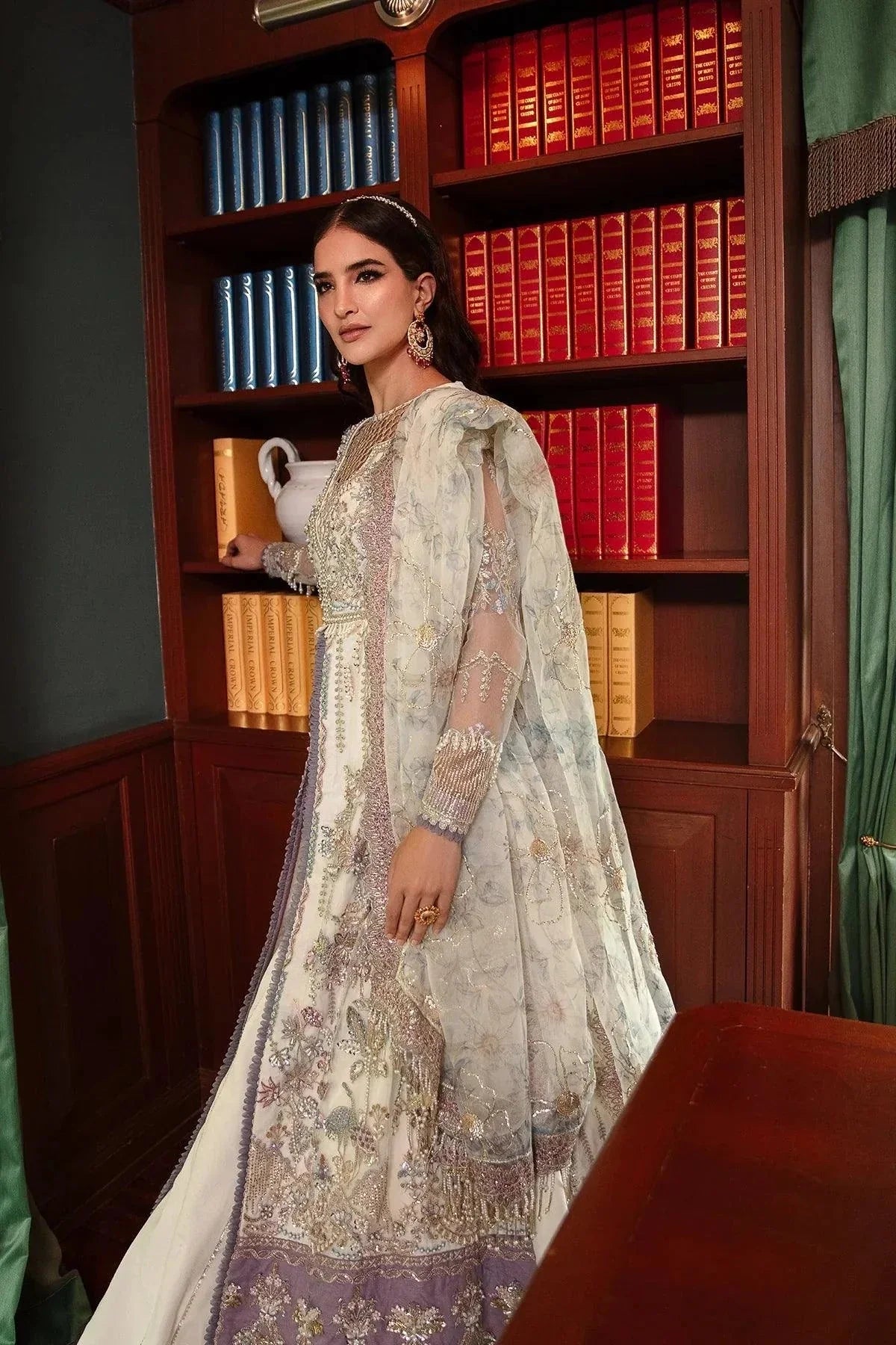 AJR Couture | Alif Luxury Wedding Formals 23 | Jewel - Official AJR Couture stockist in UK - Sakeena London