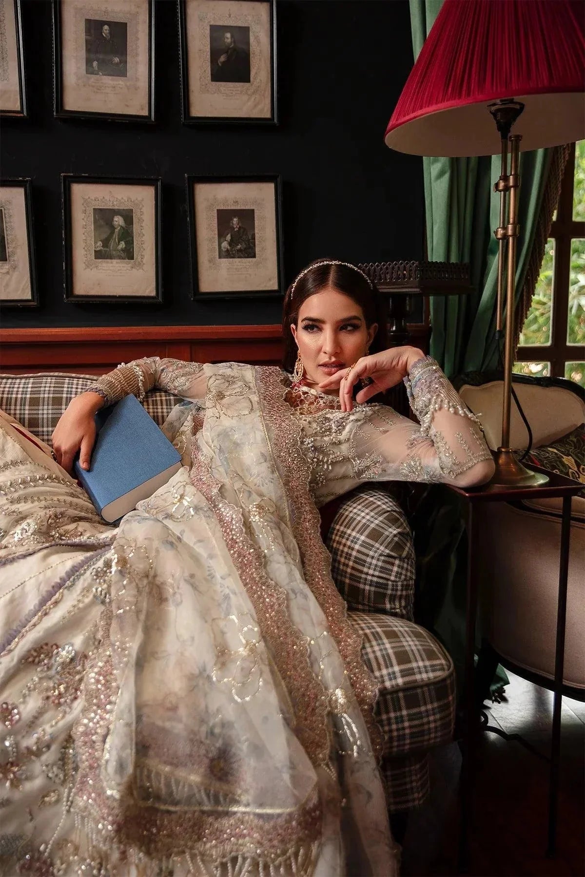 AJR Couture | Alif Luxury Wedding Formals 23 | Jewel - Official AJR Couture stockist in UK - Sakeena London