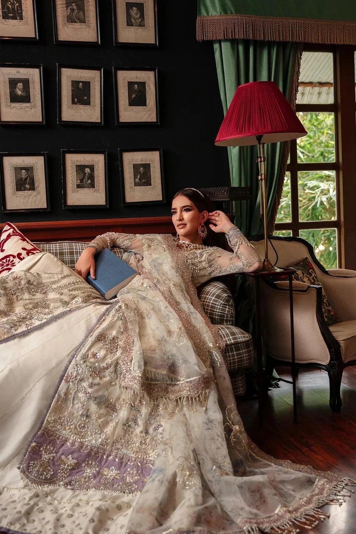 AJR Couture | Alif Luxury Wedding Formals 23 | Jewel - Official AJR Couture stockist in UK - Sakeena London
