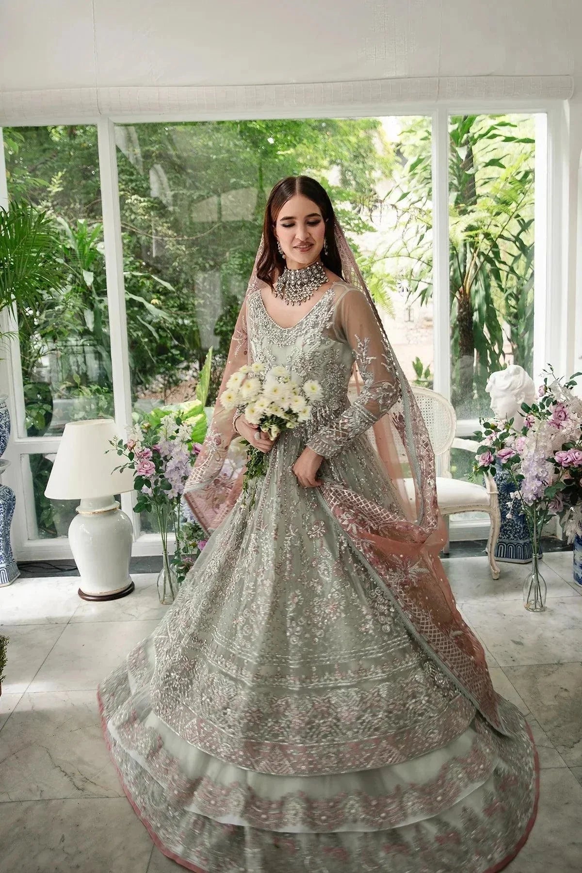 AJR Couture | Alif Luxury Wedding Formals 23 | Wisteria - Official AJR Couture stockist in UK - Sakeena London