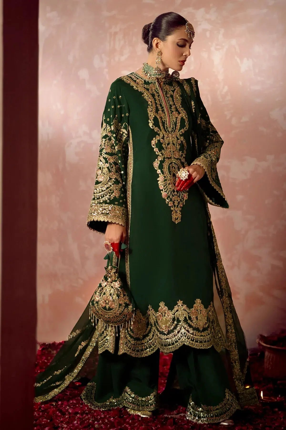 AJR Couture | Mushk The Silk Edit | Aangan - Official AJR Couture stockist in UK - Sakeena London