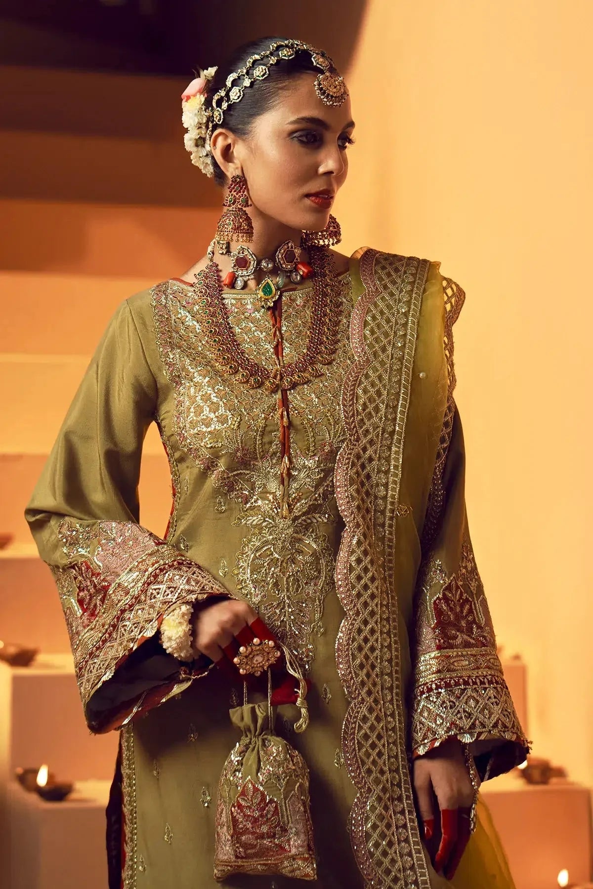 AJR Couture | Mushk The Silk Edit | Barsat - Official AJR Couture stockist in UK - Sakeena London