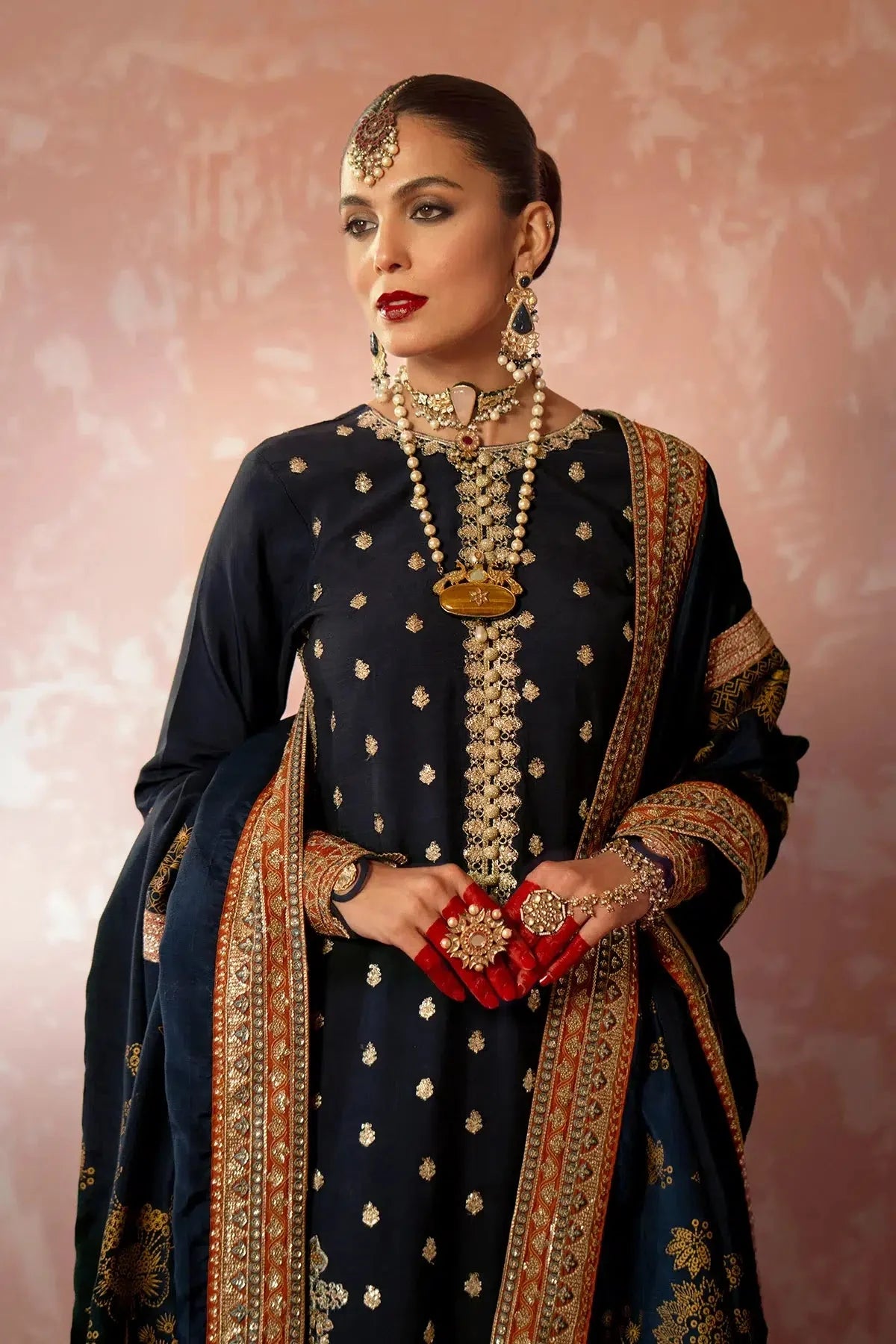 AJR Couture | Mushk The Silk Edit | Khushboo - Official AJR Couture stockist in UK - Sakeena London
