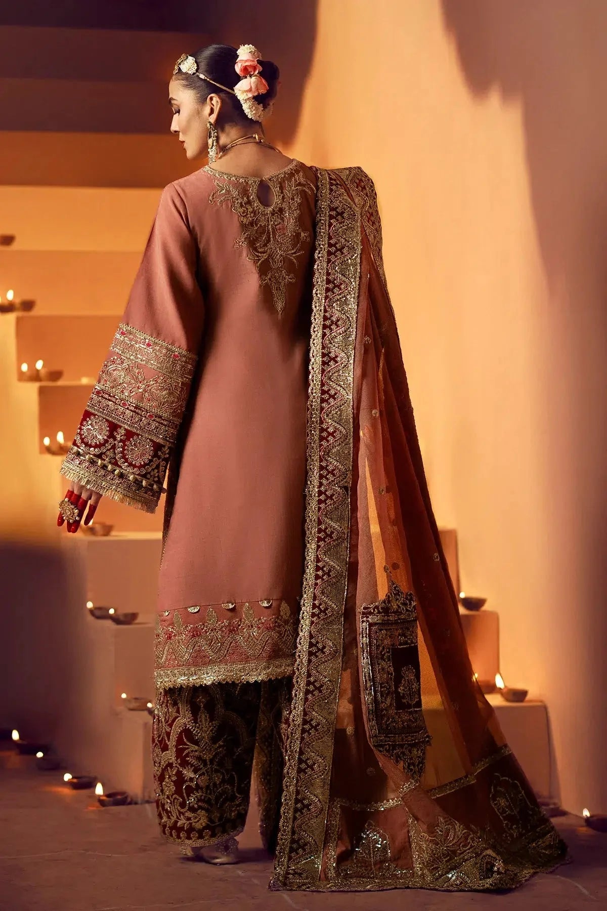 AJR Couture | Mushk The Silk Edit | Sawan - Official AJR Couture stockist in UK - Sakeena London