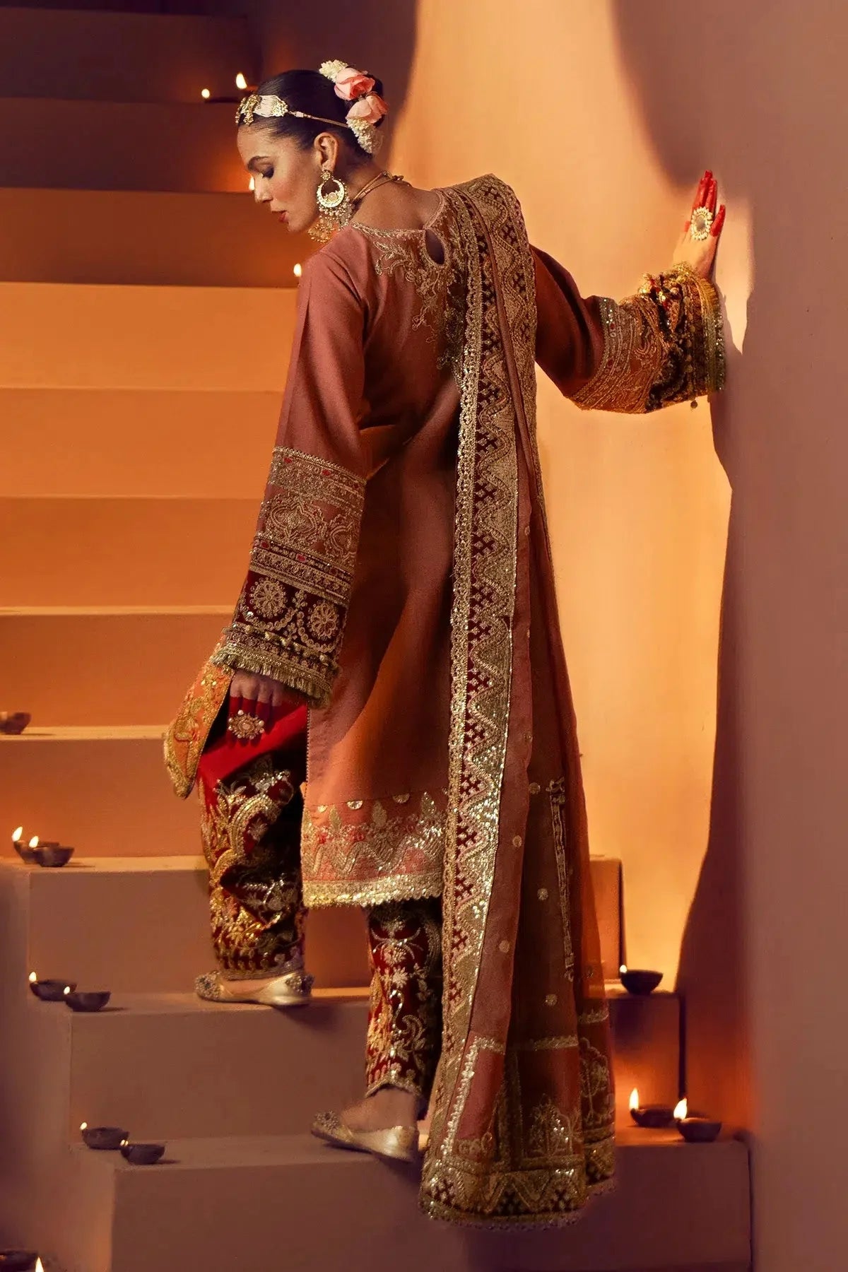 AJR Couture | Mushk The Silk Edit | Sawan - Official AJR Couture stockist in UK - Sakeena London