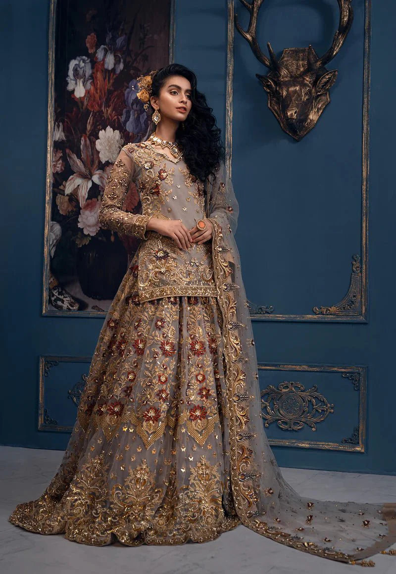 Akbar Aslam | Orphic Bridals | Queen Bee AAB-1403 - Official Akbar Aslam stockist in UK - Sakeena London