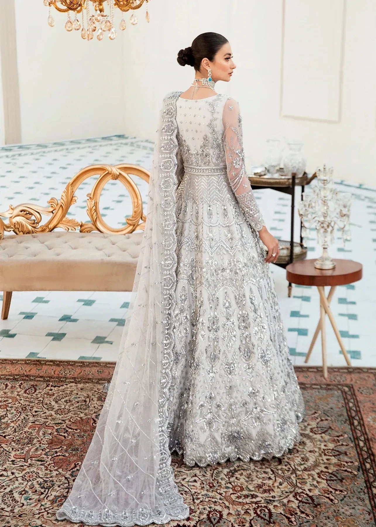 Akbar Aslam | Orphic Bridals | Slate - Official Akbar Aslam stockist in UK - Sakeena London