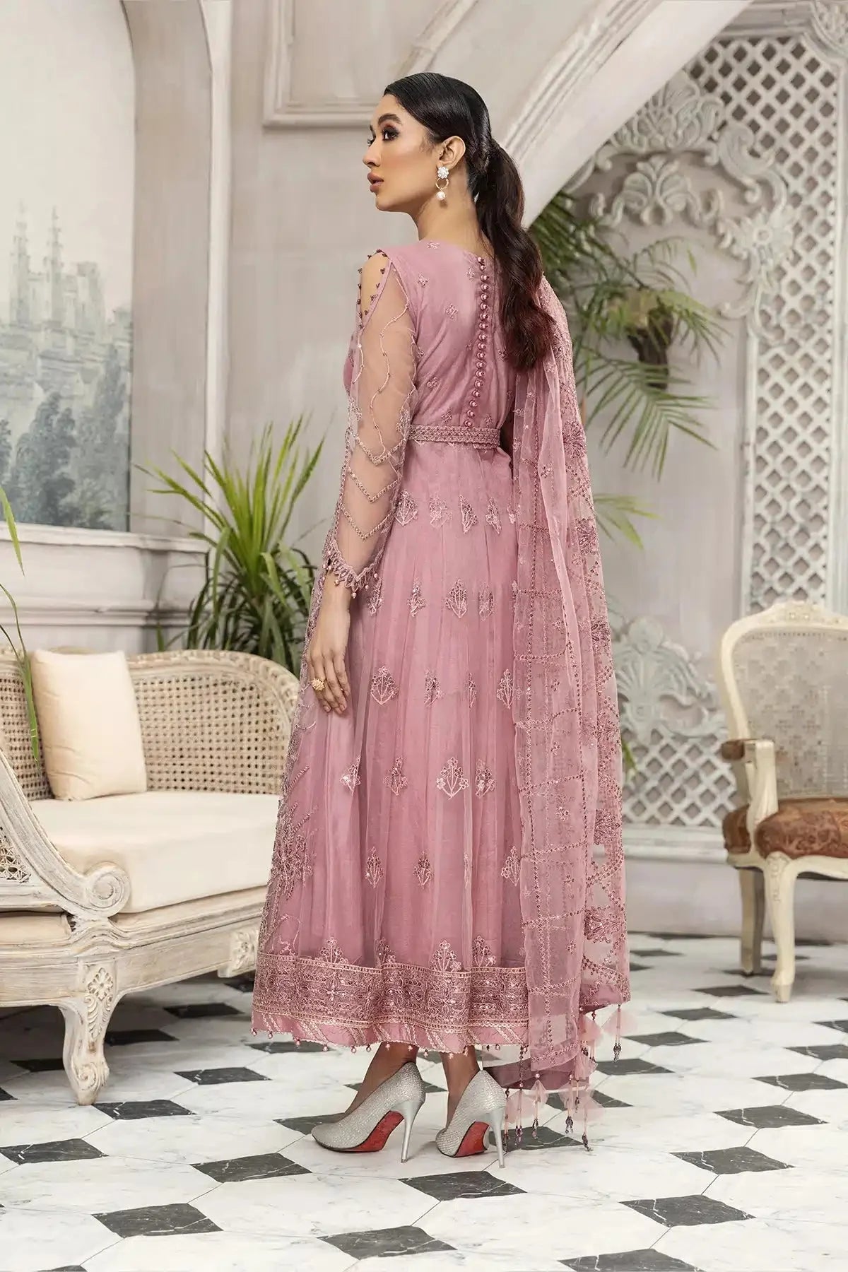 Alizeh | Embroidered Chiffon | Mahpera - Official Alizeh stockist in UK - Sakeena London