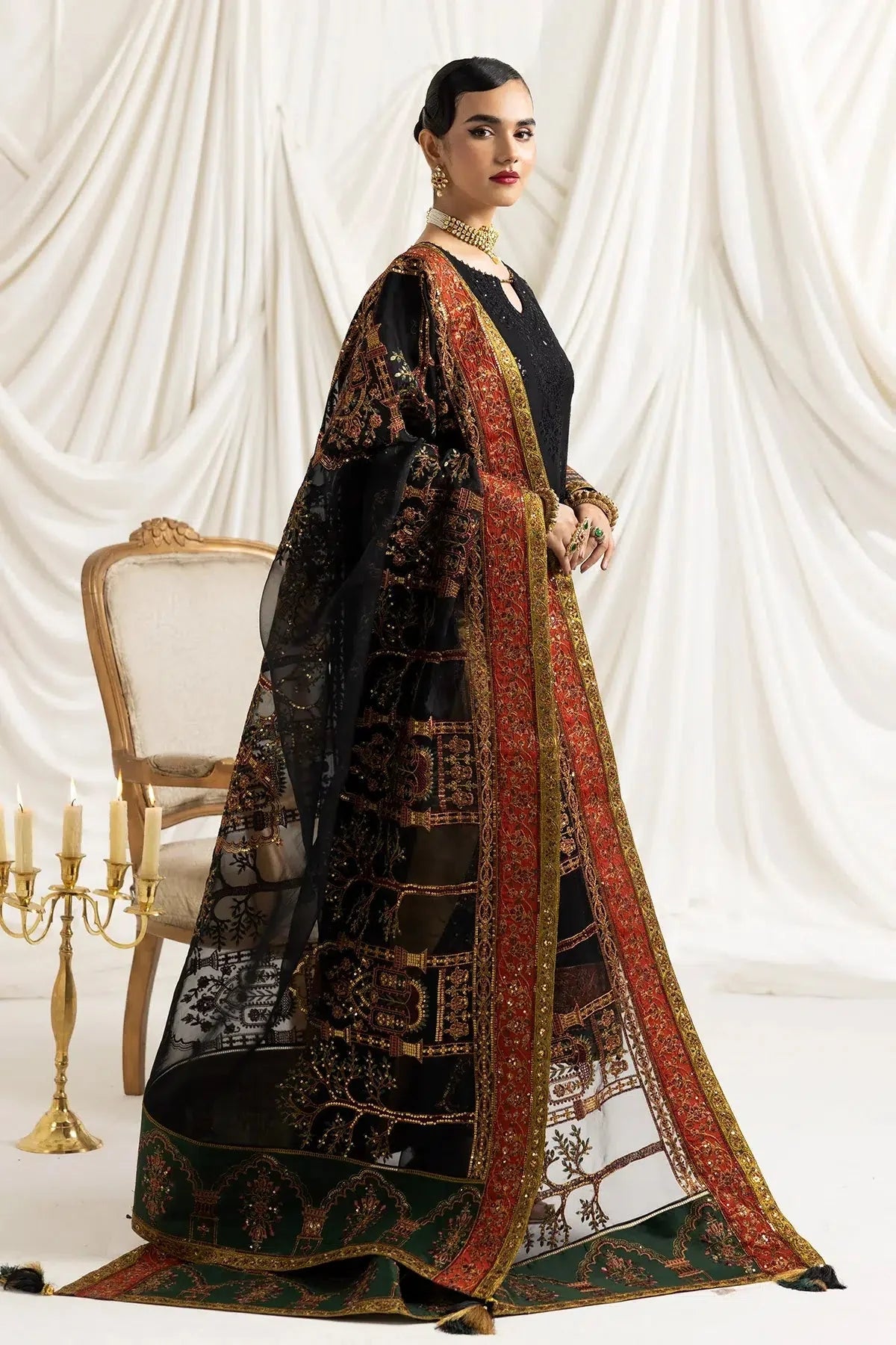 Alizeh | Formals Collection | Mehlika B (BLACK) - Official Alizeh stockist in UK - Sakeena London