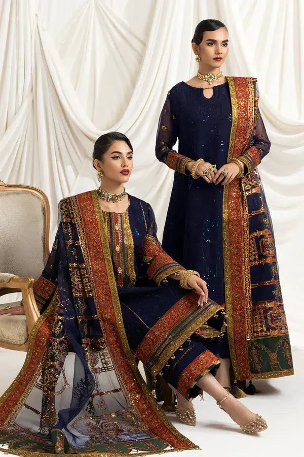 Alizeh | Formals Collection | Mehlika C (BLUE) - Official Alizeh stockist in UK - Sakeena London