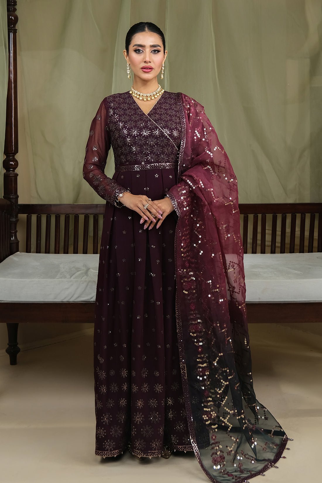 Alizeh | Formals Collection | ZURI UF-V03D03 - Official Alizeh stockist in UK - Sakeena London