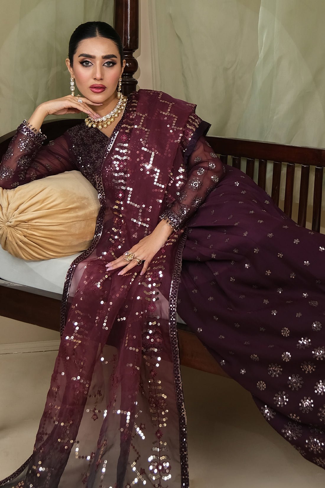 Alizeh | Formals Collection | ZURI UF-V03D03 - Official Alizeh stockist in UK - Sakeena London