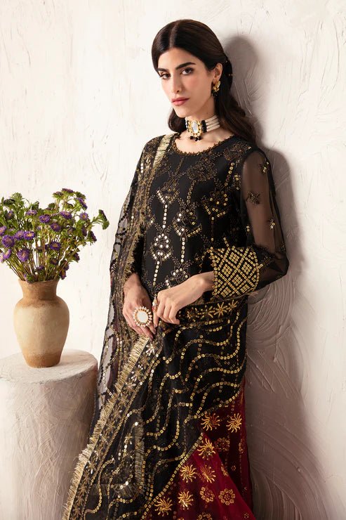 Alizeh | Heer Festive Collection 24 | Sajal - V17D08 - Official Alizeh stockist in UK - Sakeena London