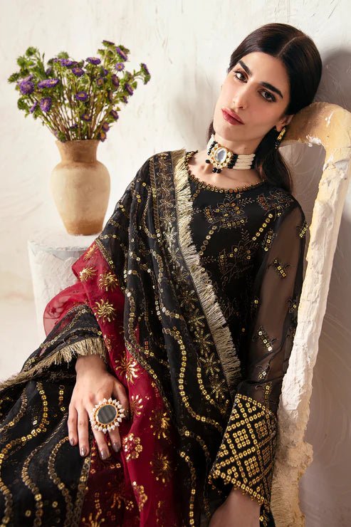 Alizeh | Heer Festive Collection 24 | Sajal - V17D08 - Official Alizeh stockist in UK - Sakeena London