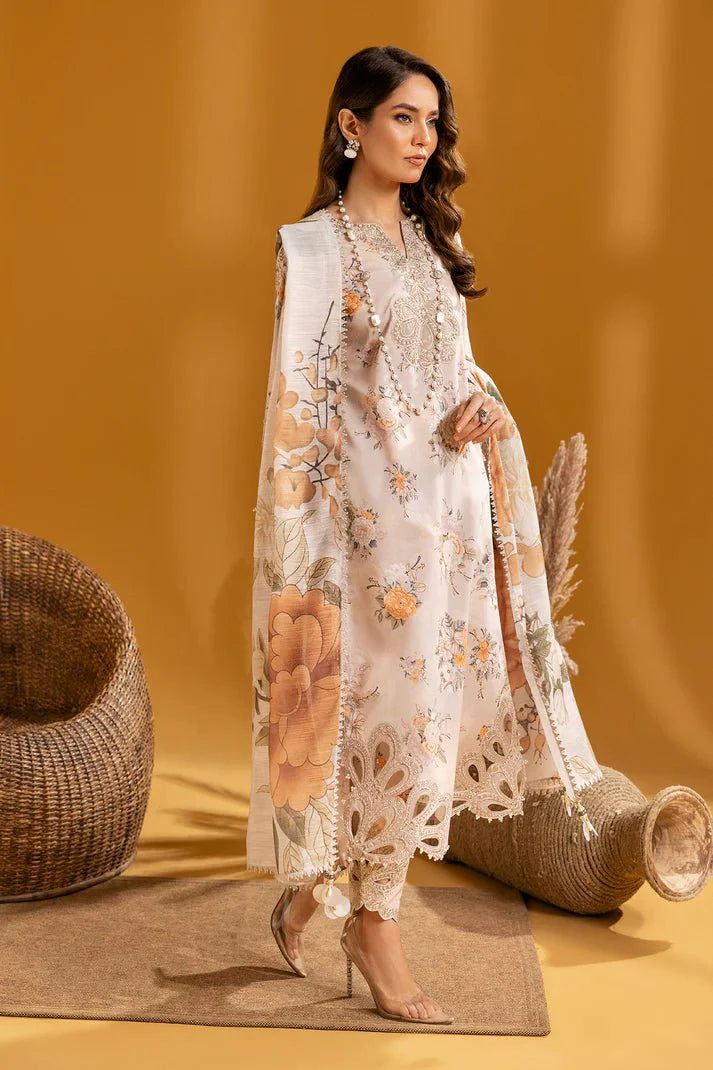 Alizeh | Maahi Embroidered Lawn | Hiza - Official Alizeh stockist in UK - Sakeena London
